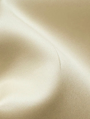 Cream Silk Blend Organza Mikado - Court