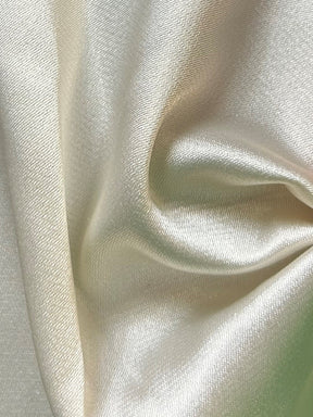 Cream Poly Stretch Satin - Ceremony