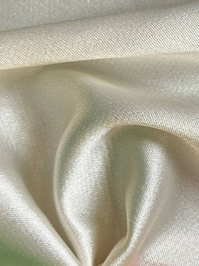 Cream Poly Stretch Satin - Ceremony