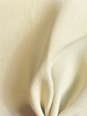 Cream Silk Double Crepe - Tantalise