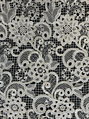 Ivory Guipure Lace - Cristal