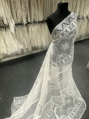 Ivory Corded Lace – Philine