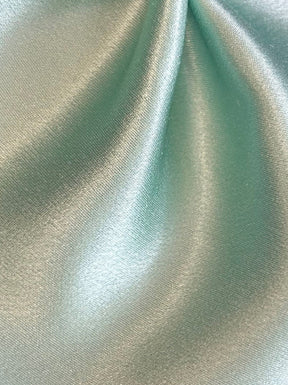 Dark Mint Silk Satin - Magnifique