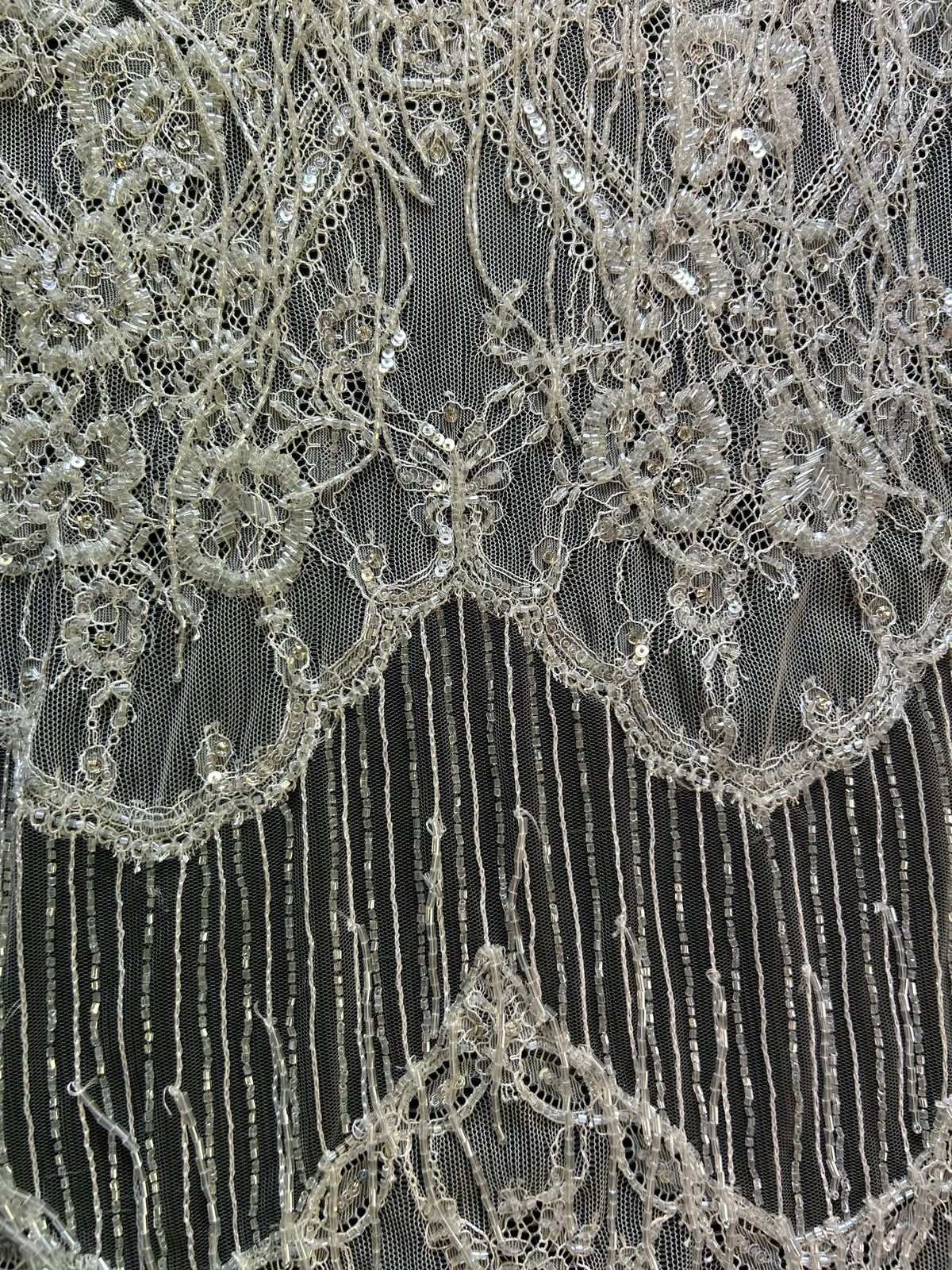 Ivory Beaded Lace - Desdemona