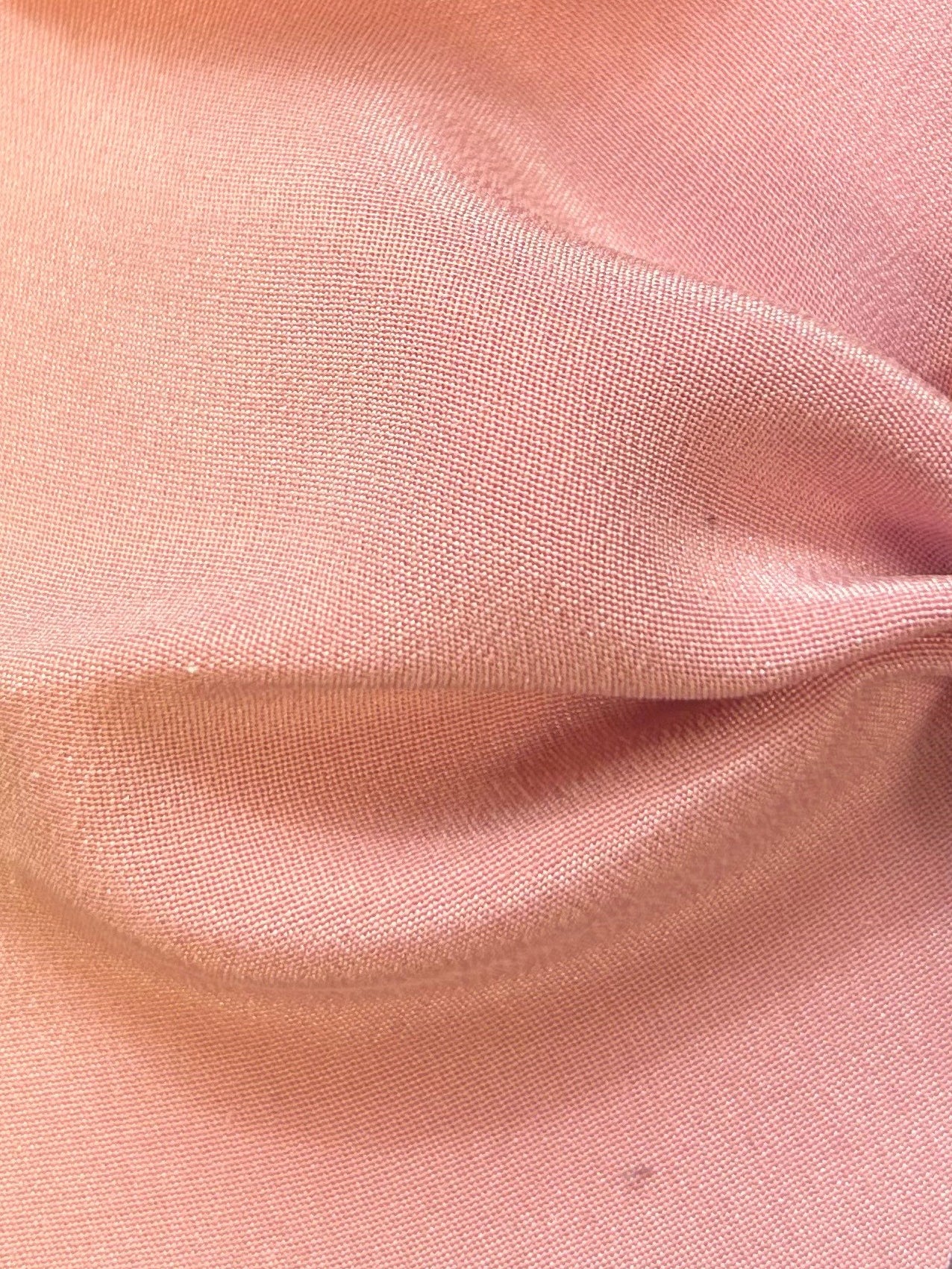 Dusky Pink Silk Double Crepe - Tantalise