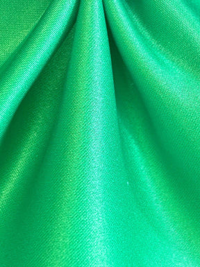 Emerald Polyester Satin - Majestic