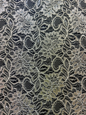 Champagne Raschel Lace - Ezra