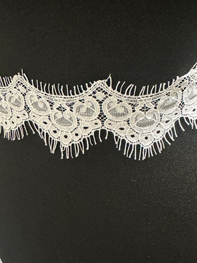 Ivory Lace Trim - Foxy