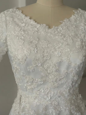 Ivory Embroidery Lace - Fabienne