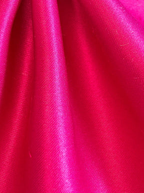 Fuchsia Polyester Satin - Majestic