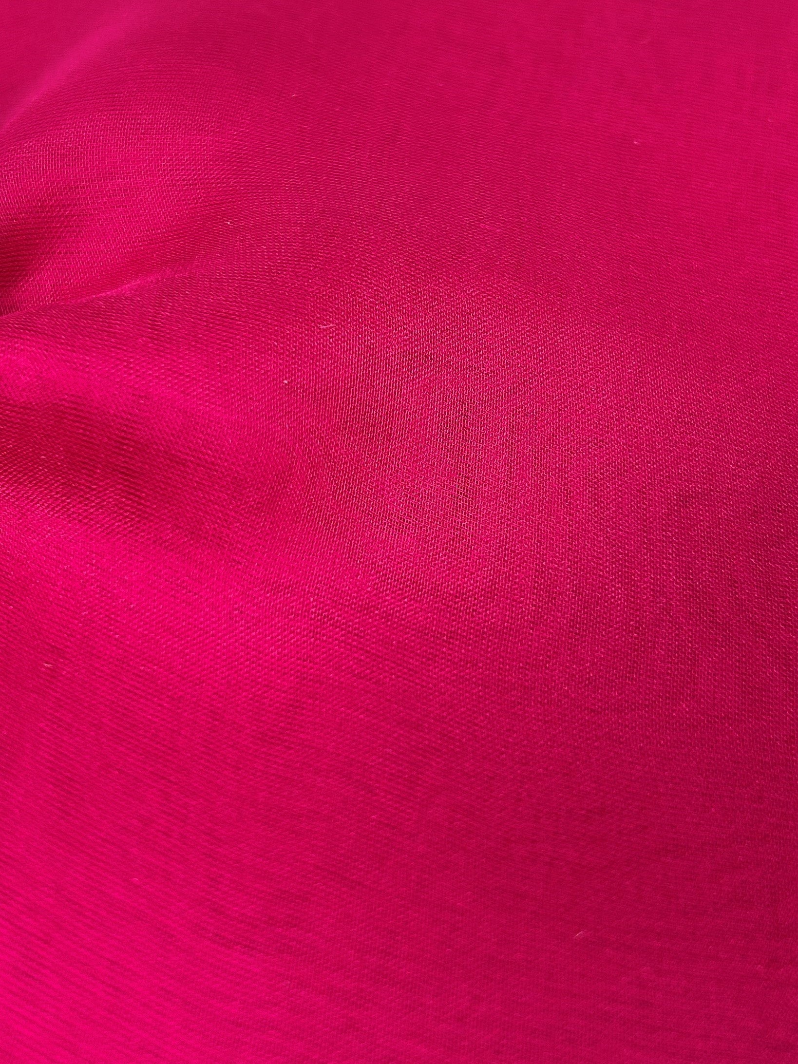 Fuchsia Silk Chiffon - Tempest