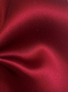 Garnet Silk Satin - Splendour