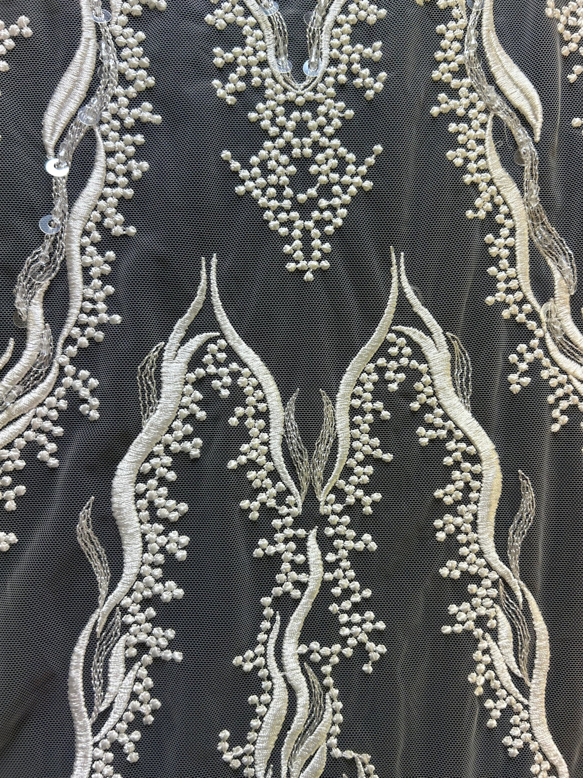 Ivory Beaded Lace - Gigi