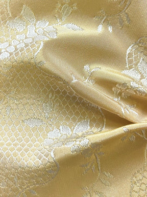 Gold Jacquard Fabric - Antwerp