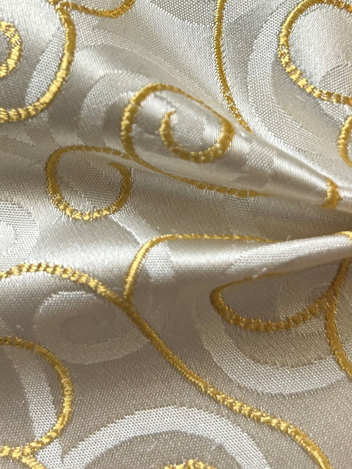 Gold Waistcoat Fabric - Barcelona