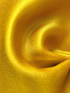 Gold Polyester Satin - Flamenco