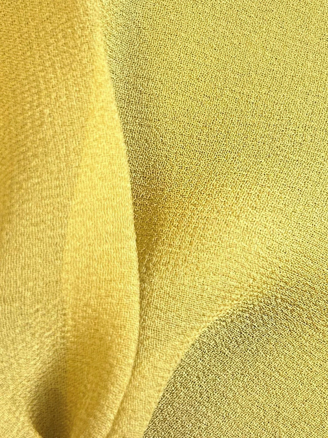 Gold Silk Georgette - Shimmer