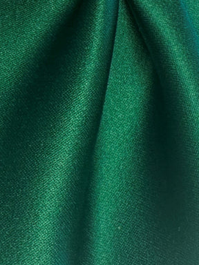 Green Polyester Duchess Satin - Contessa