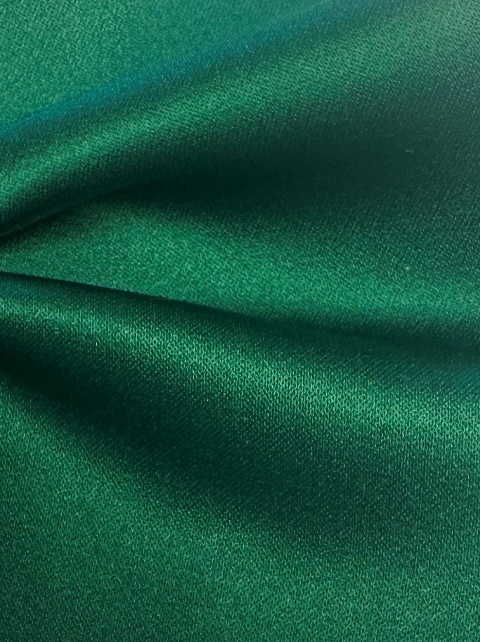 Green Polyester Duchess Satin - Contessa
