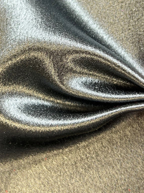 Gun metal Polyester Crepe Back Satin - Desire