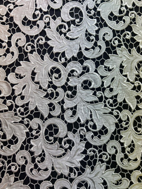 Ivory Embroidered Lace - Gwyneth