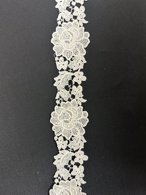 Ivory Guipure Lace Trim - Gypsy