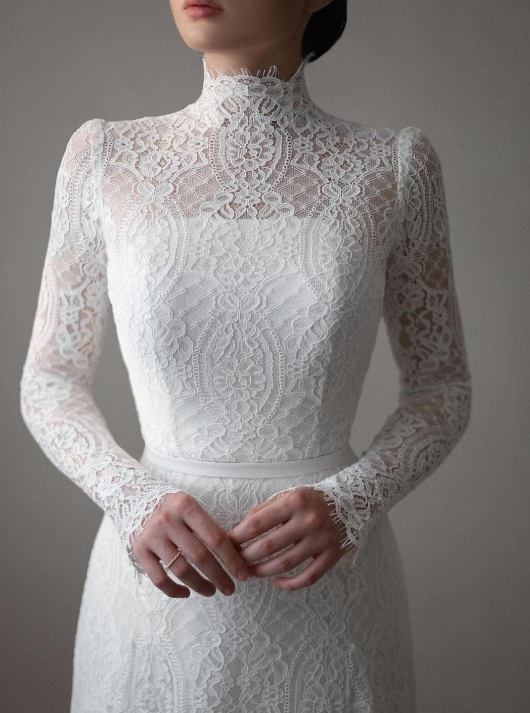 Ivory Corded Lace - Heather