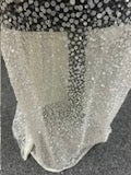 Ivory Sequinned Tulle - Esperanza