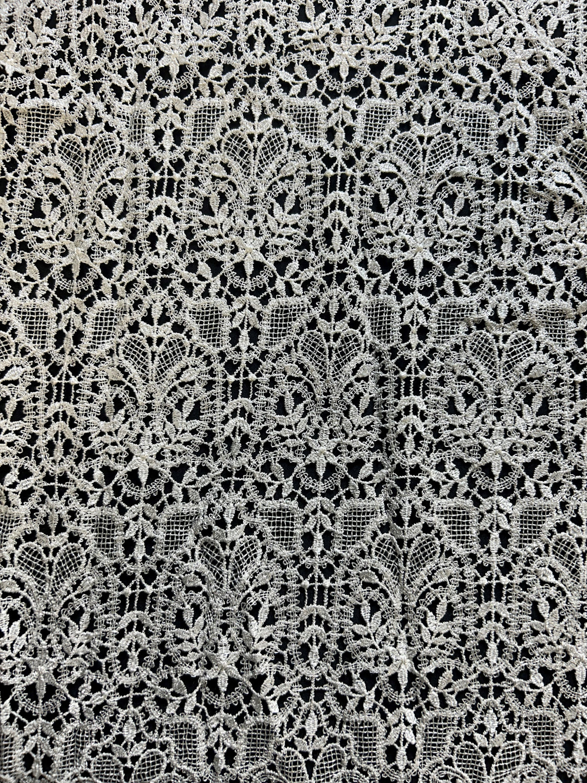 Ivory Guipure Lace – Isabella