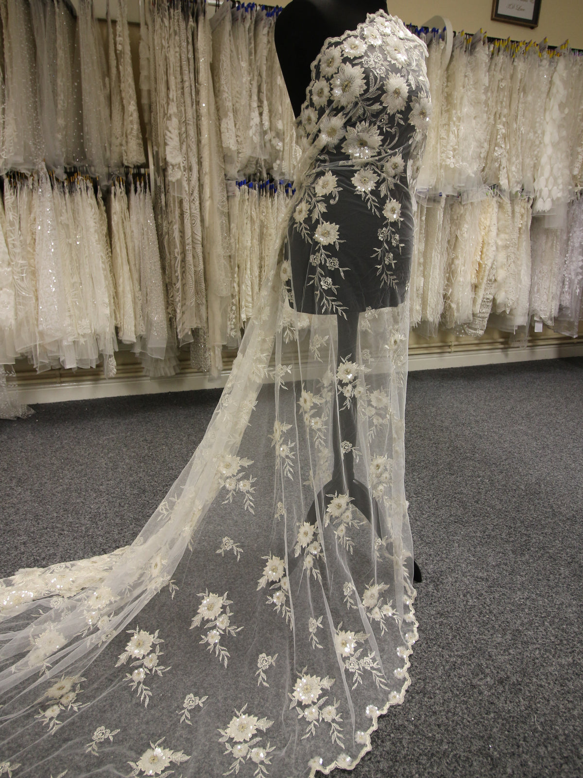 Sequin Lace : Wedding Lace - Bridal Fabrics