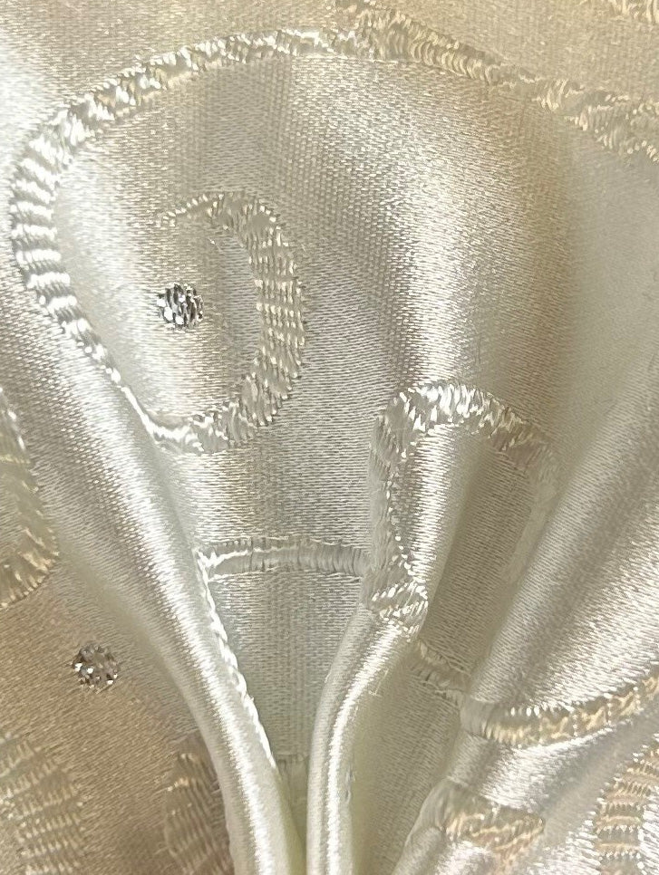 Ivory Waistcoat Fabric - Dublin