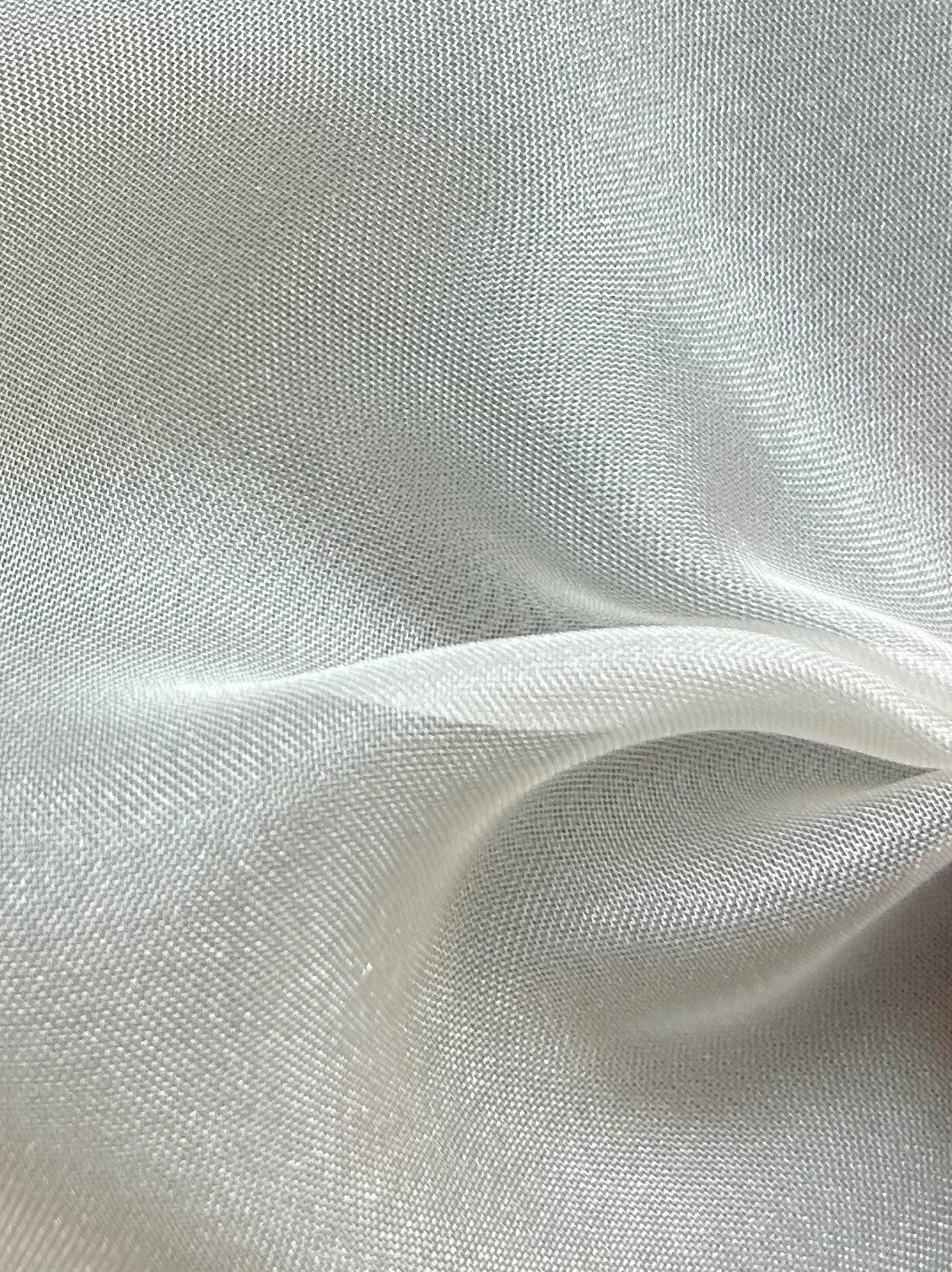 Ivory Polyester Chiffon - Honesty