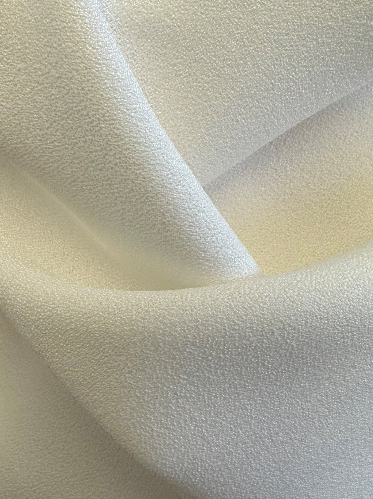 Ivory Polyester Crepe - Generation