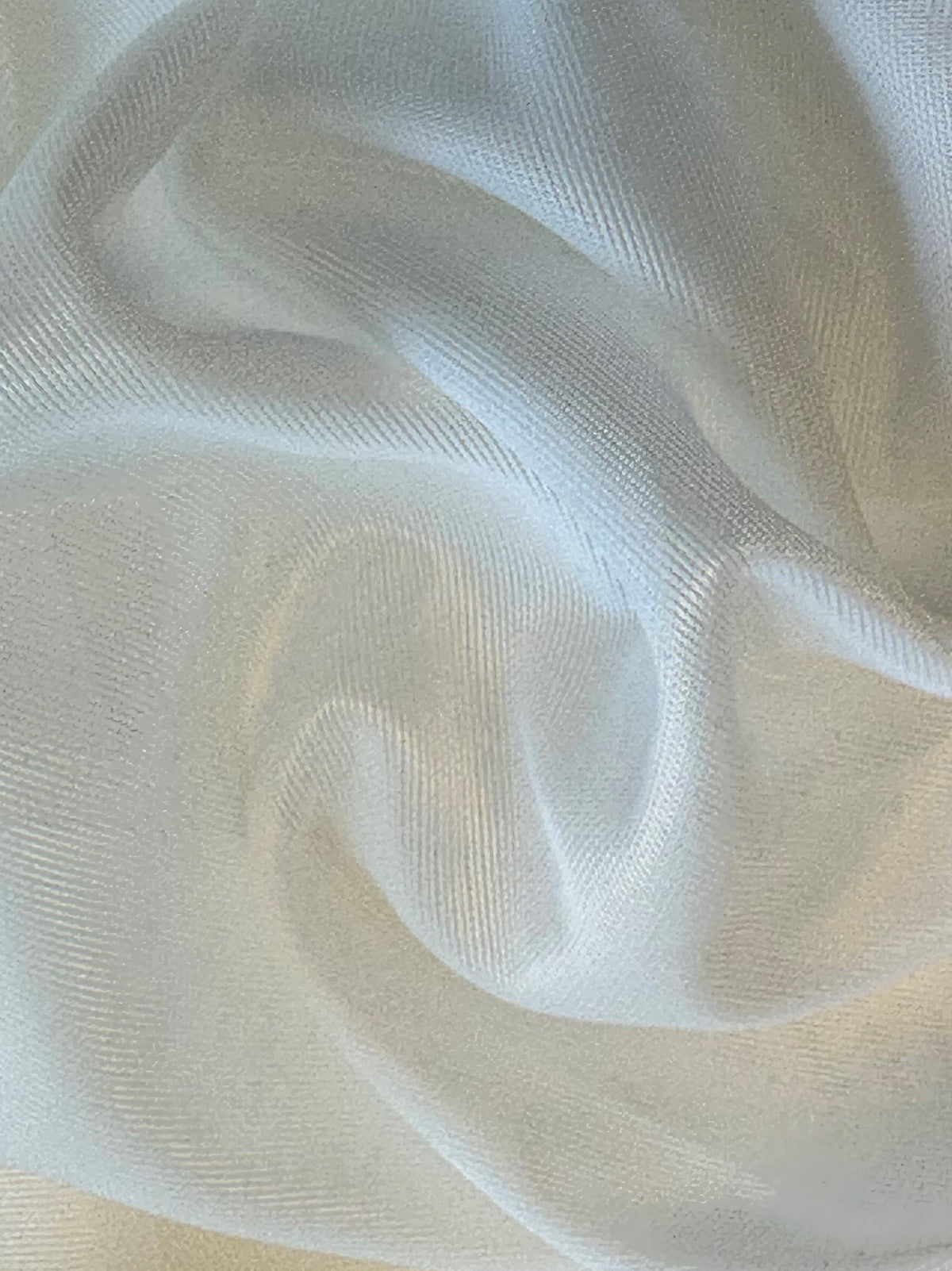 Ivory Stretch Polyester Lining - Prestige