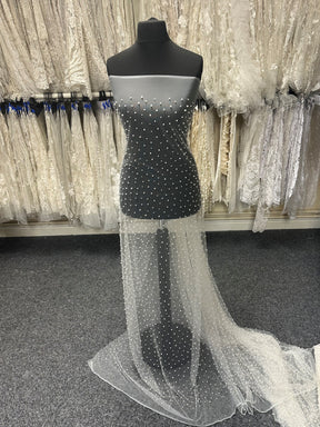 Ivory Pearl Tulle - Folly