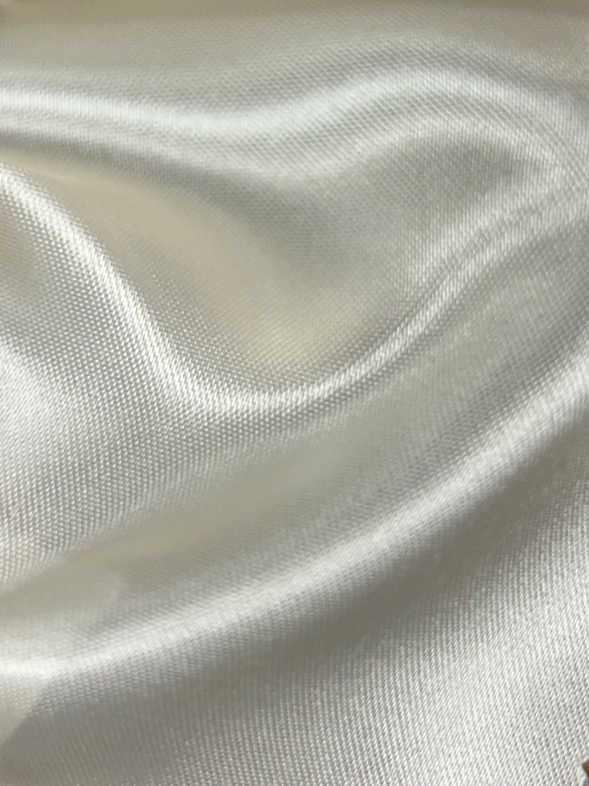 Ivory Acetate Viscose Satin - Devotion