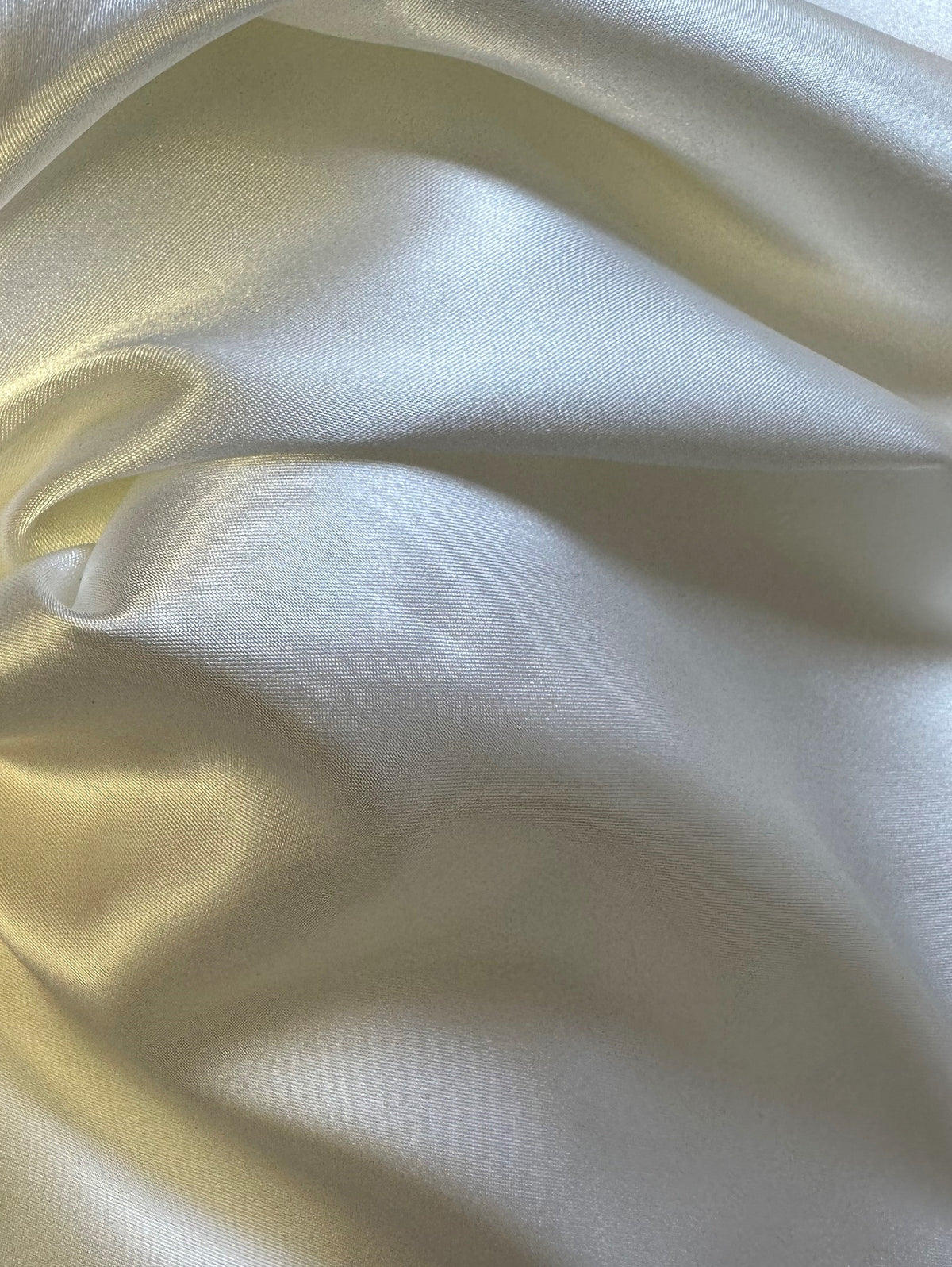 Ivory Polyester Satin - Sacred