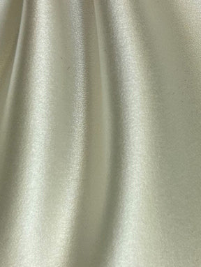 Ivory Polyester Duchess Satin - Supreme