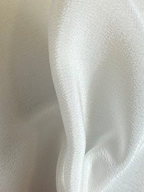 Ivory Silk Crepe de Chine - Glamour