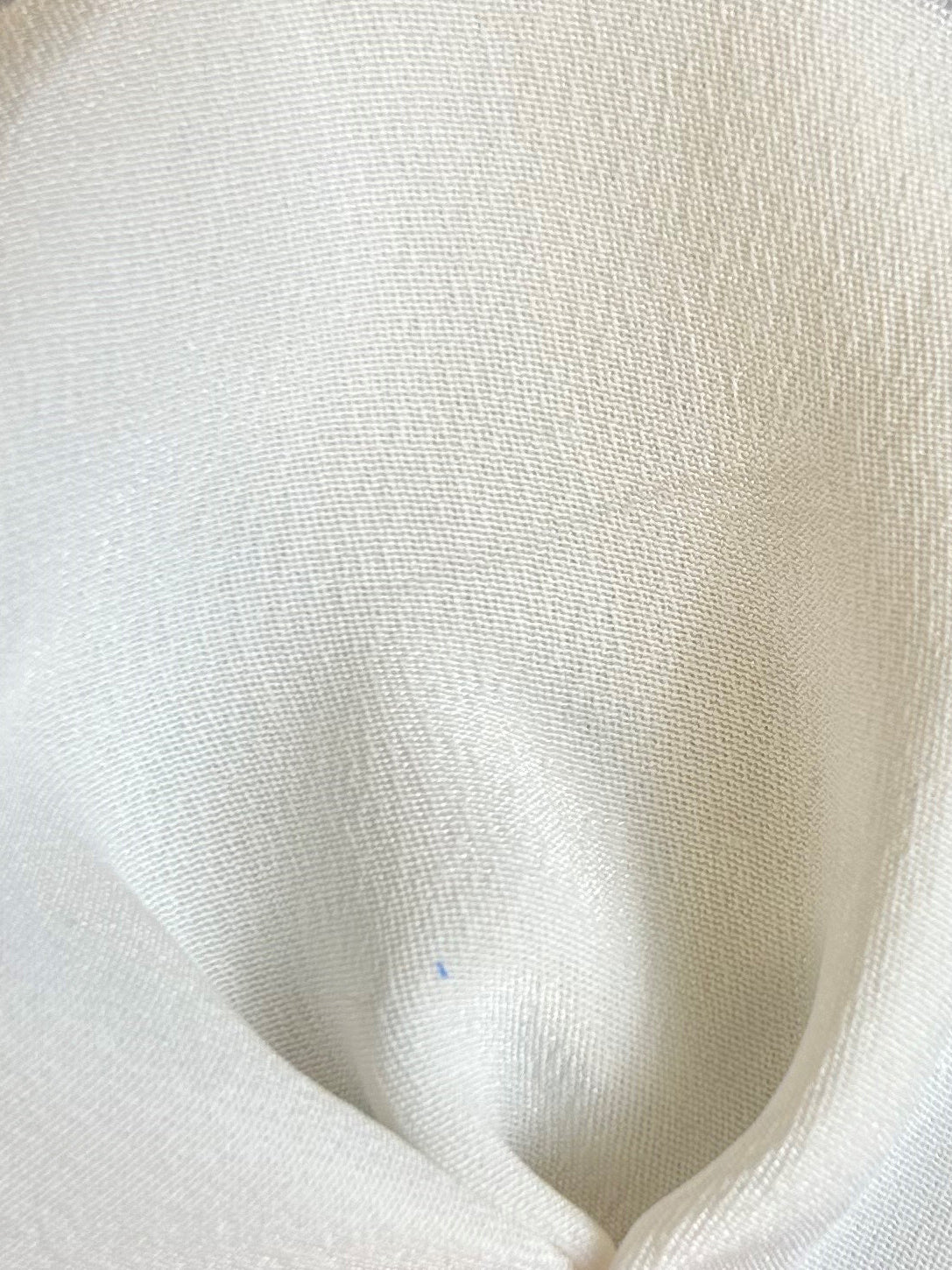 Ivory Silk Double Crepe - Temptation