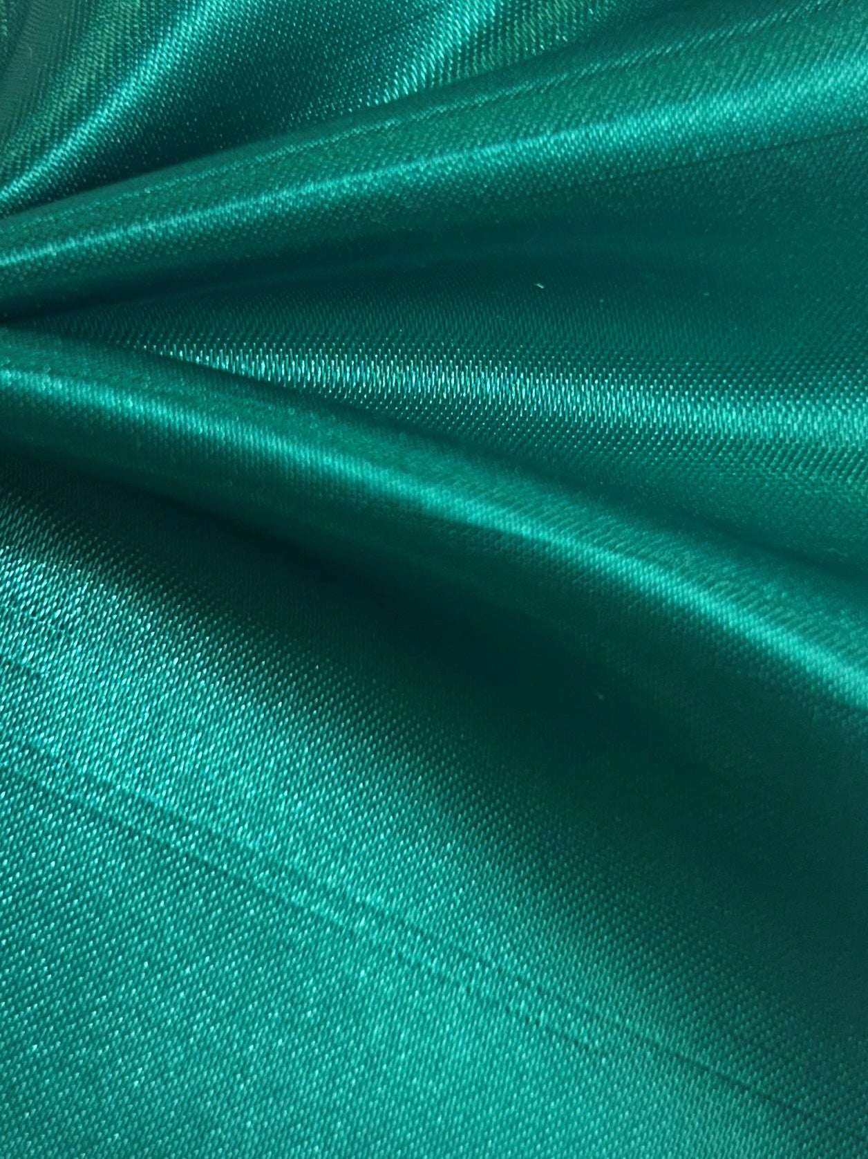 Jade Polyester Satin Backed Dupion - Clarity