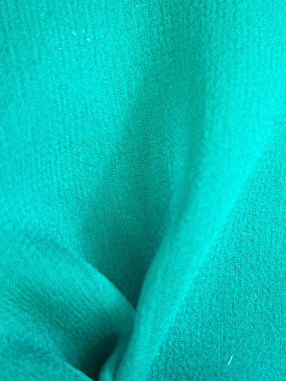 Jade Green Silk Georgette - Shimmer