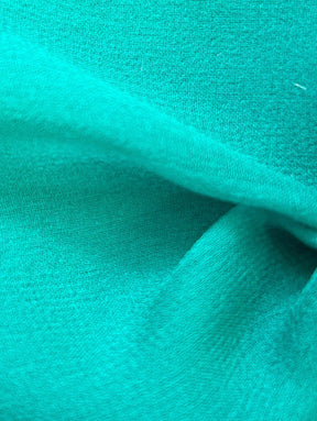 Jade Green Silk Georgette - Shimmer