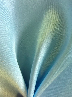 Lake Blue Silk Satin - Magnifique