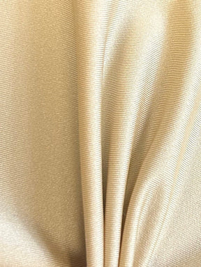 Latte Stretch Polyester Satin - Confidence