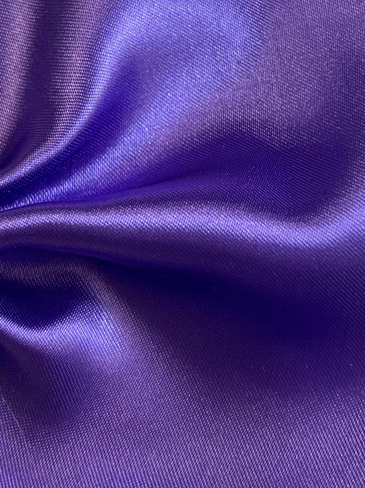 Lavender Polyester Satin - Ascot