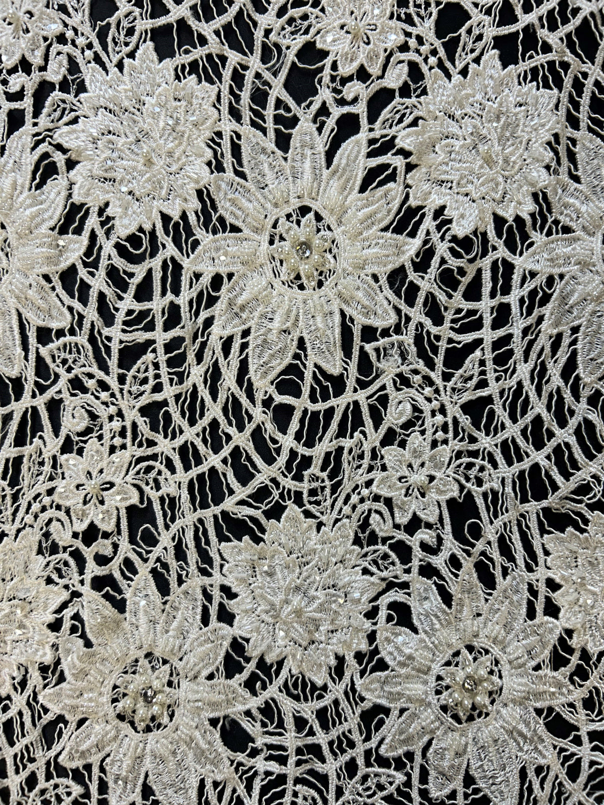 Ivory Guipure Lace - Layla