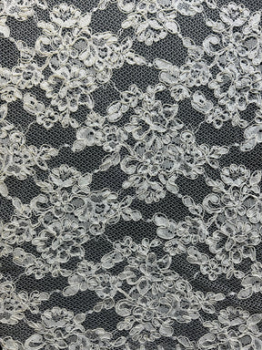 Ivory Corded Lace - Leah