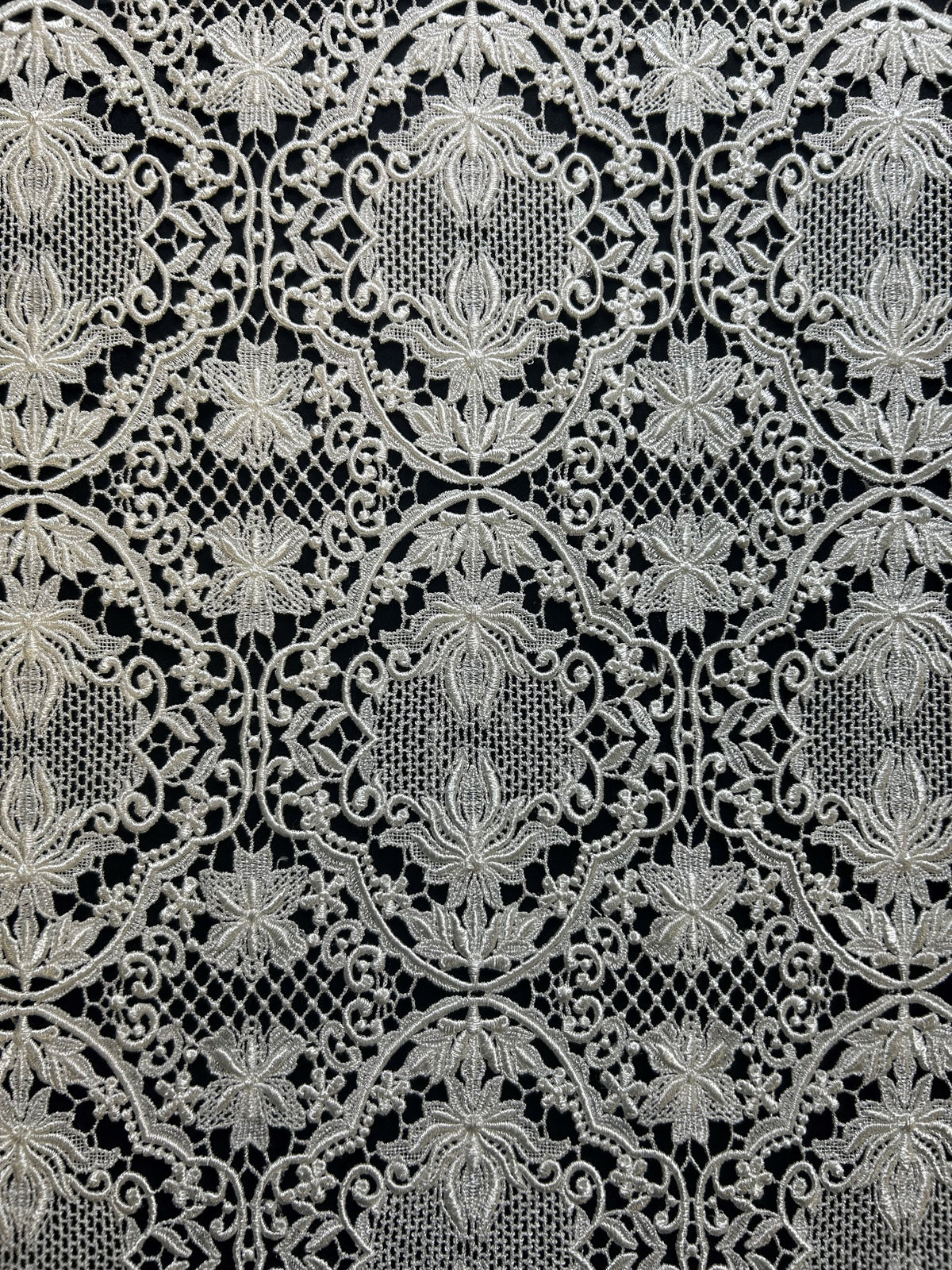 Ivory Guipure Lace – Lennox