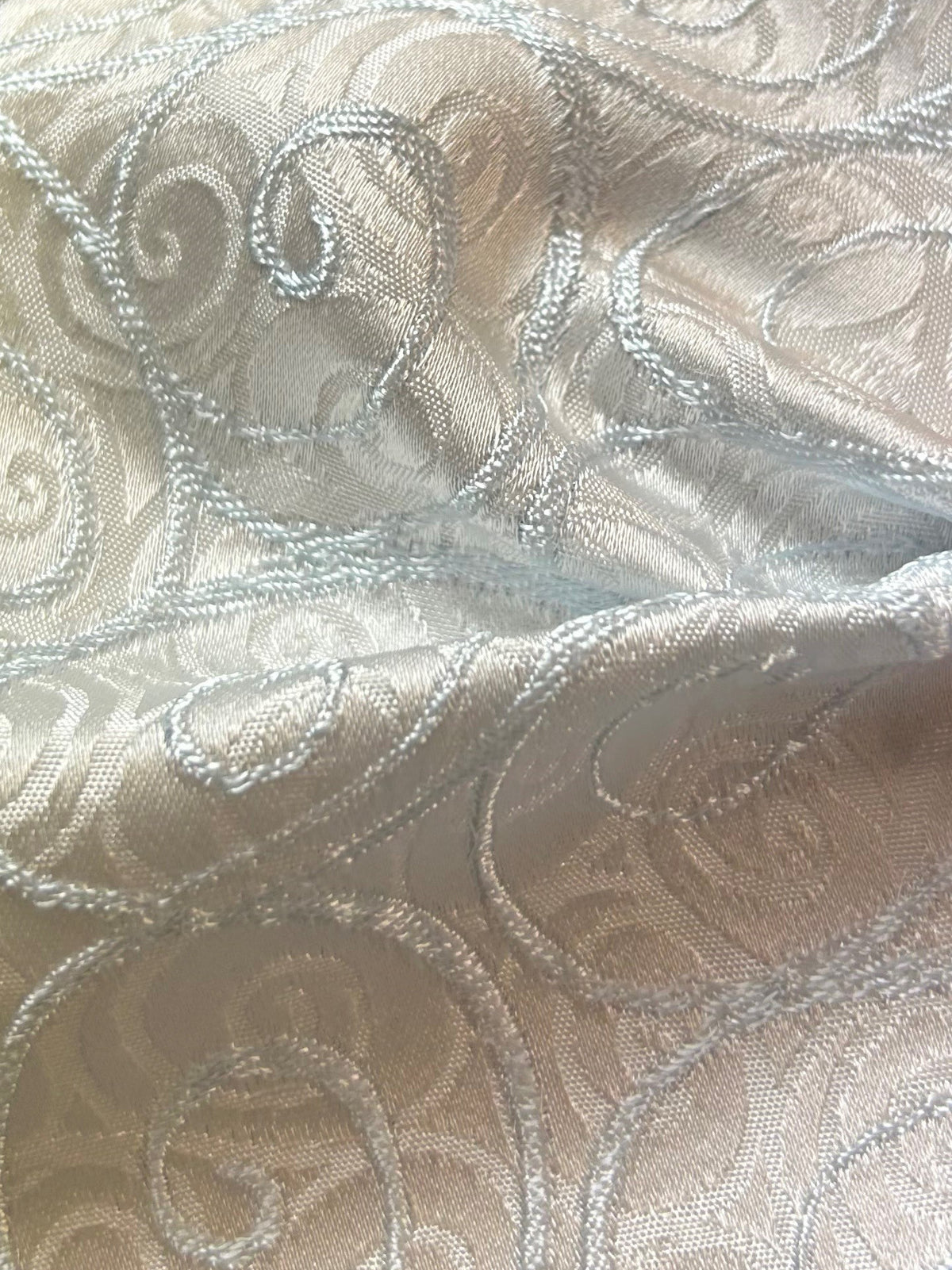 Celeste Jacquard Fabric - Cagliari